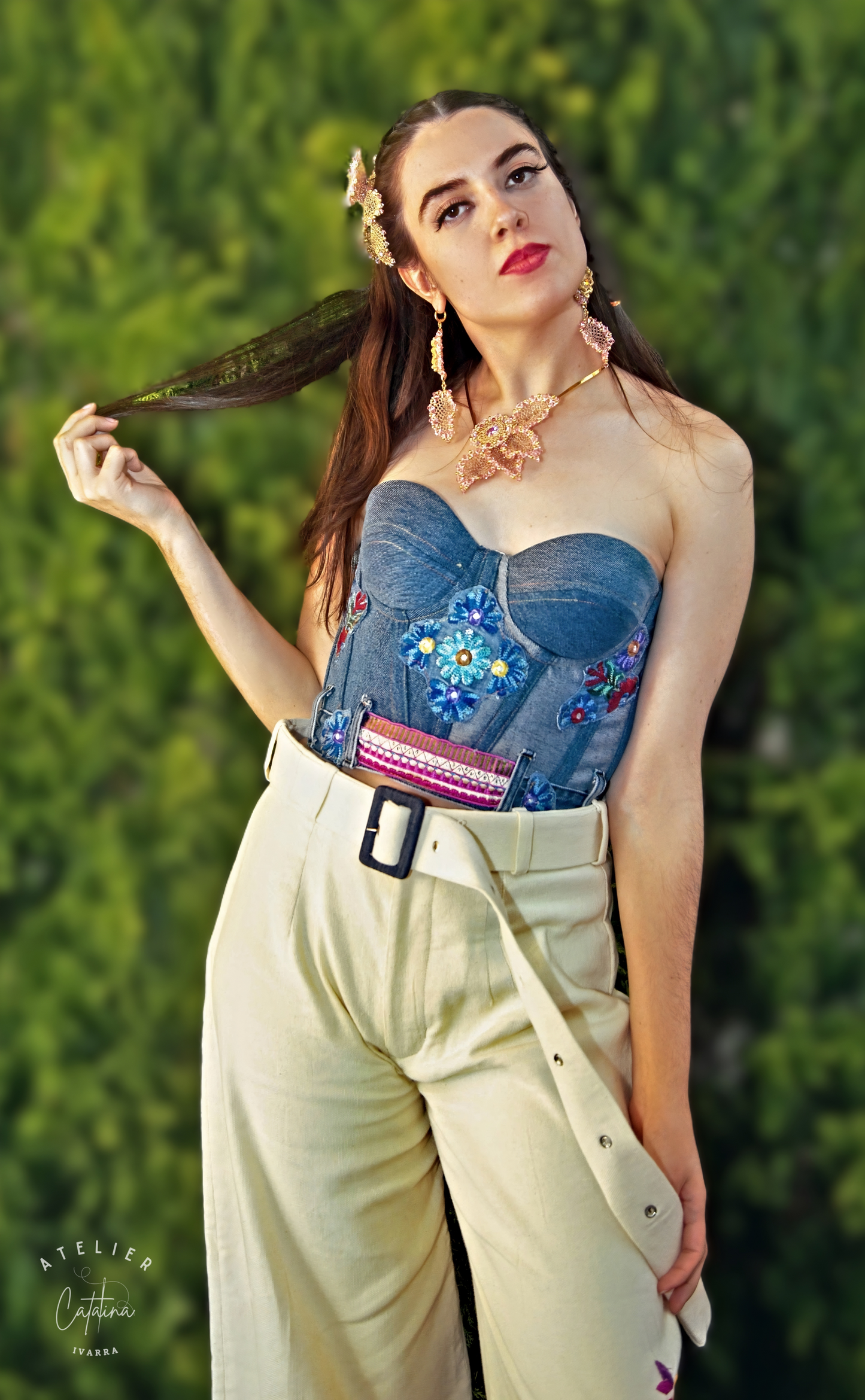 Bustier patchwork